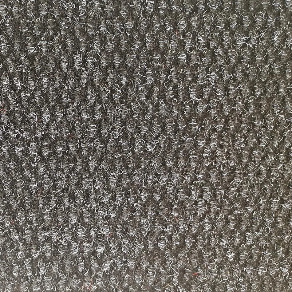 Non Woven Needle Punch  Pineapple Stripe Exhibition Carpet With Foam Latex Backing