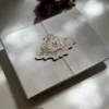Velvet card holder