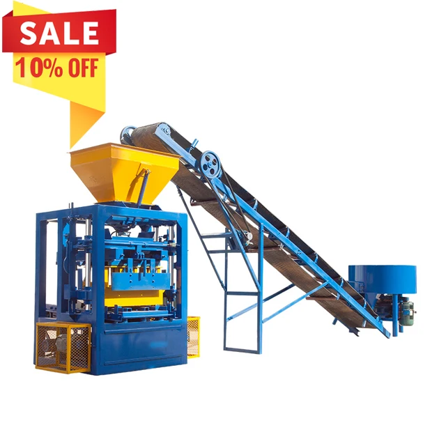 Popular Qt4-24  Parpaing Pavement Brick Making Machine for Sale