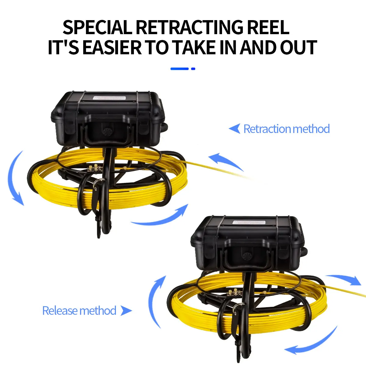 Best Video Pipe Inspection Camera 9 inch 1080p HD Screen  Drain Sewer Inspection systerm for Home pipeline&municipal projects details