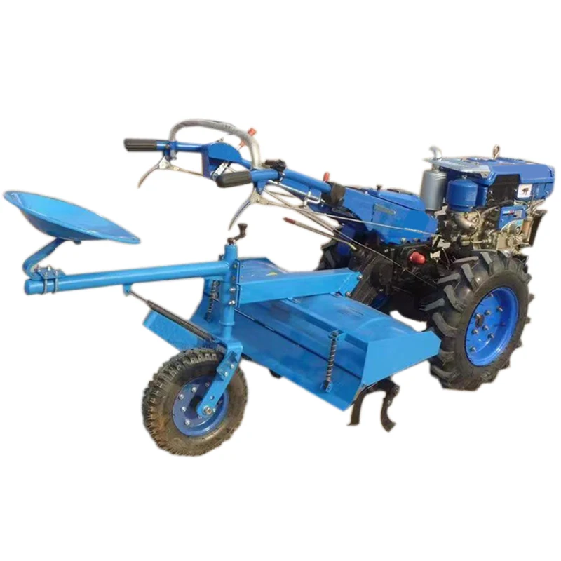 Hot Sale New Kubota Hood Two Wheel Walking Tractor Mini Cultivator