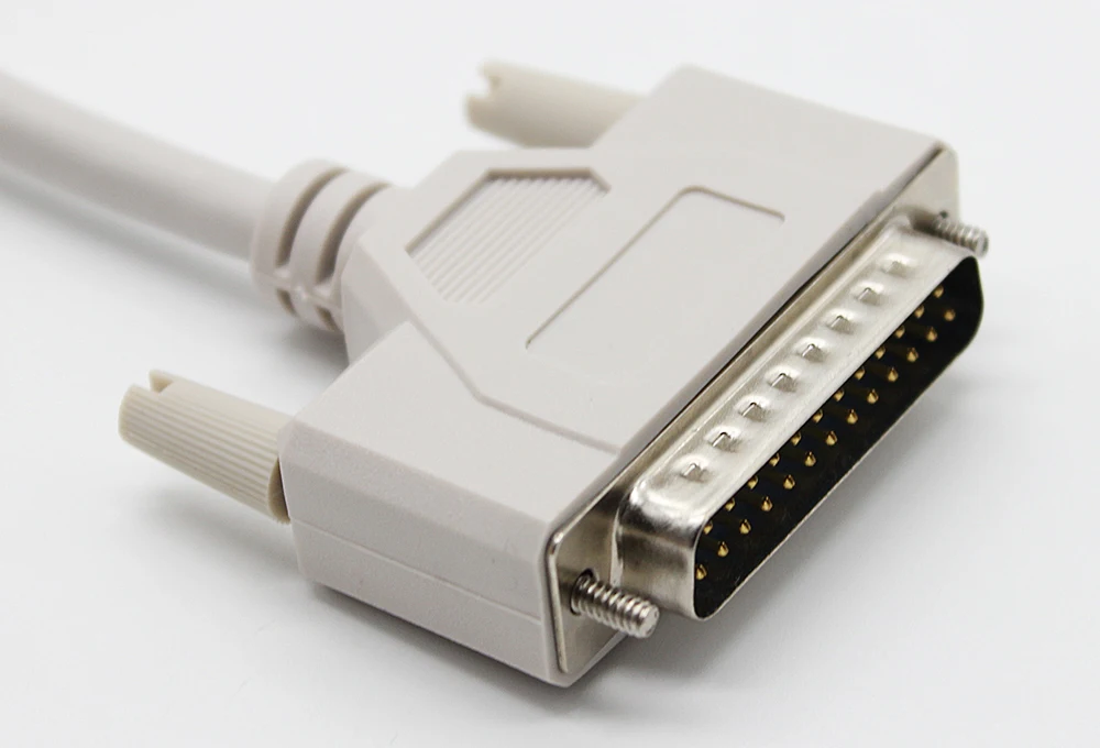 CablesOnline Y-Splitter Parallèle DB25 Mâle/Femelle 20,3 Cm - Câble Double Sortie Imprimante Blindé Robuste
