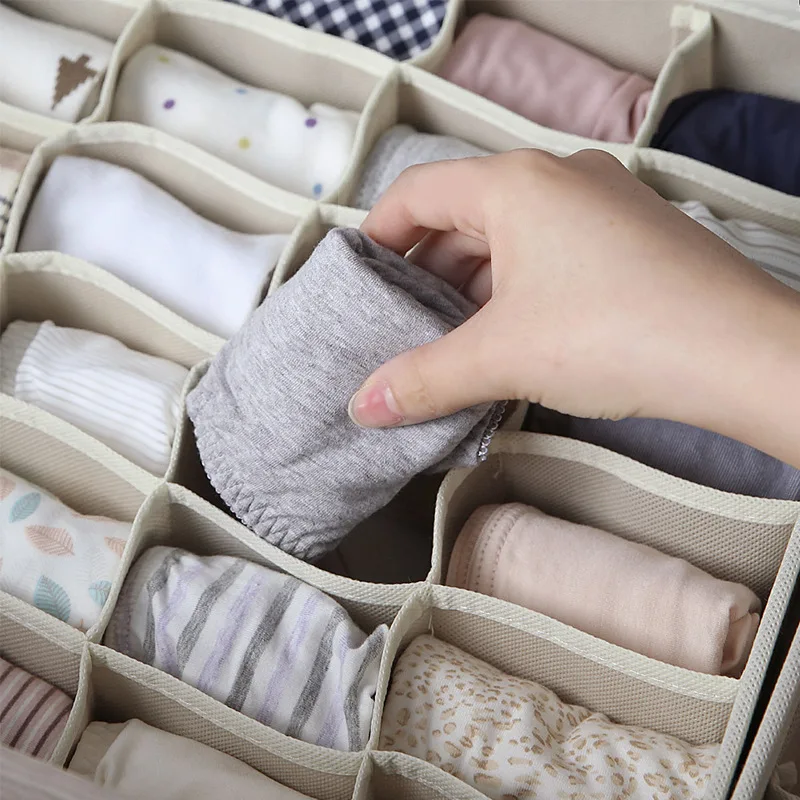 Foldable Fabric Closet Organizer Drawer Divider Room Organization for ...