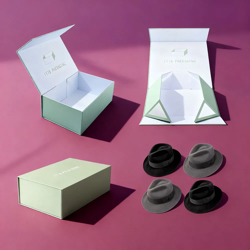 Бумажная коробка с индивидуальным логотипом для одежды — роскошная упаковка для презентации бренда