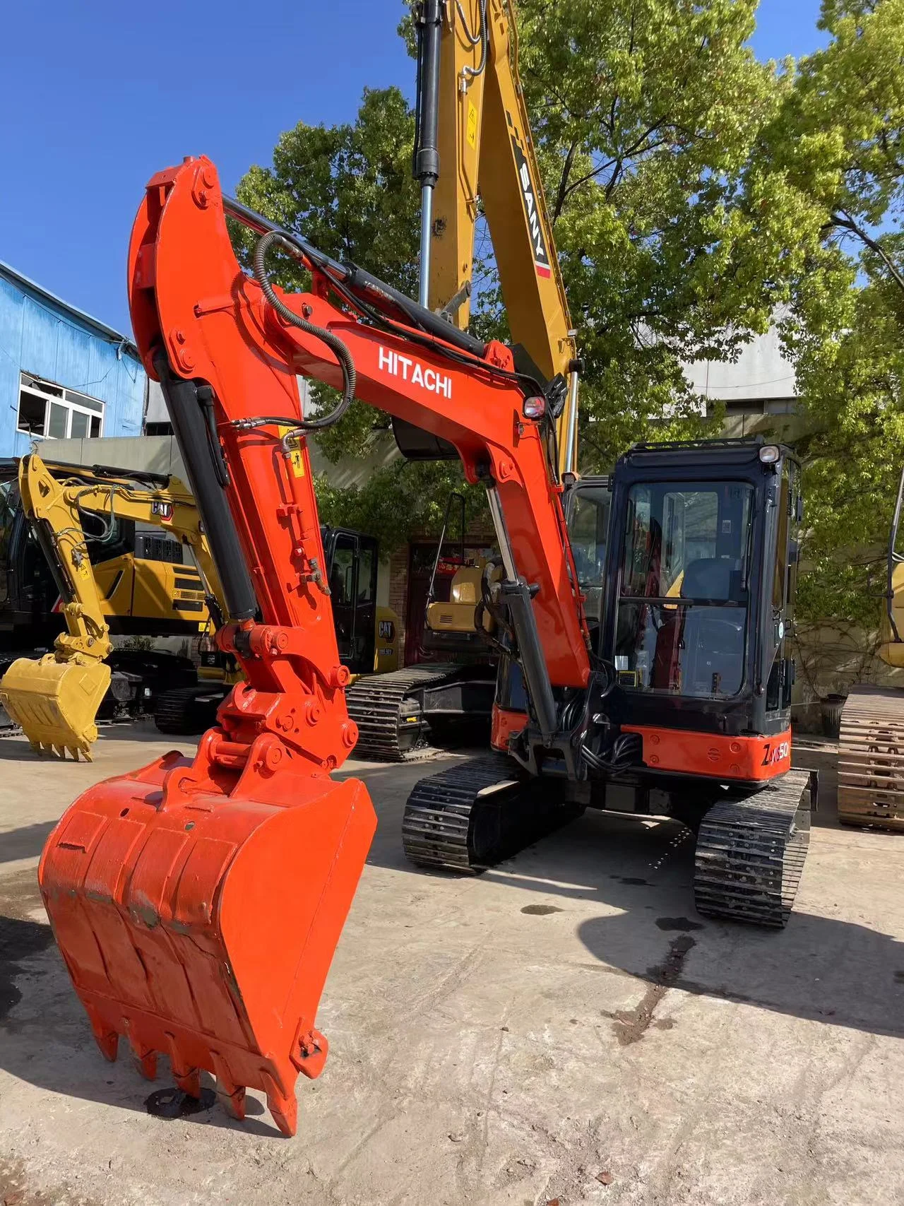 ちー 95% New Hitachi ZX50 Crawler Excavator - Low Price Hit