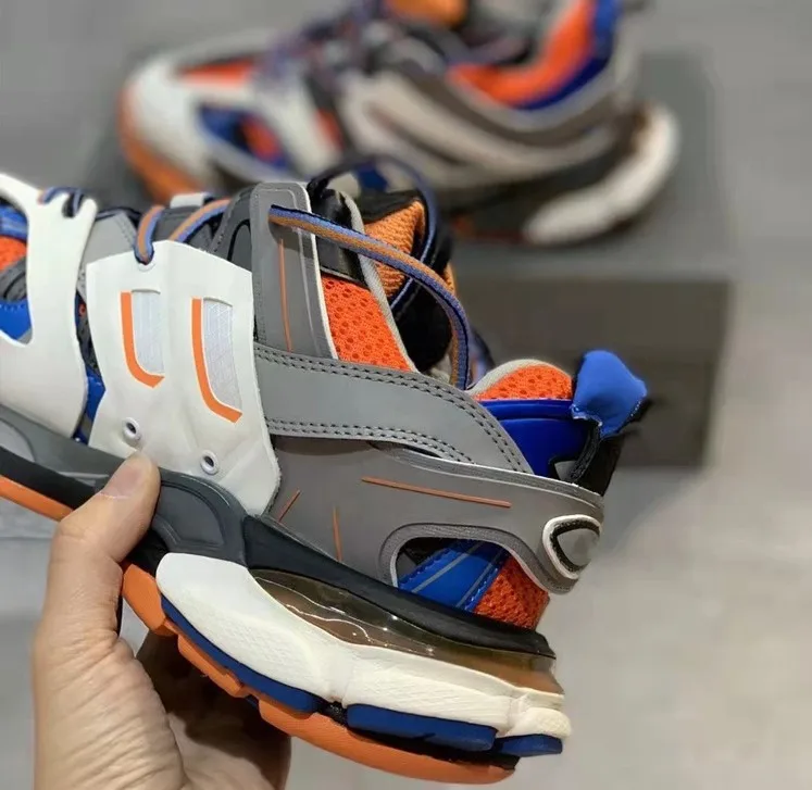 Original OG quality track 3.0 sneakers with Led Light shoes Men and Women Running Sport Shoes