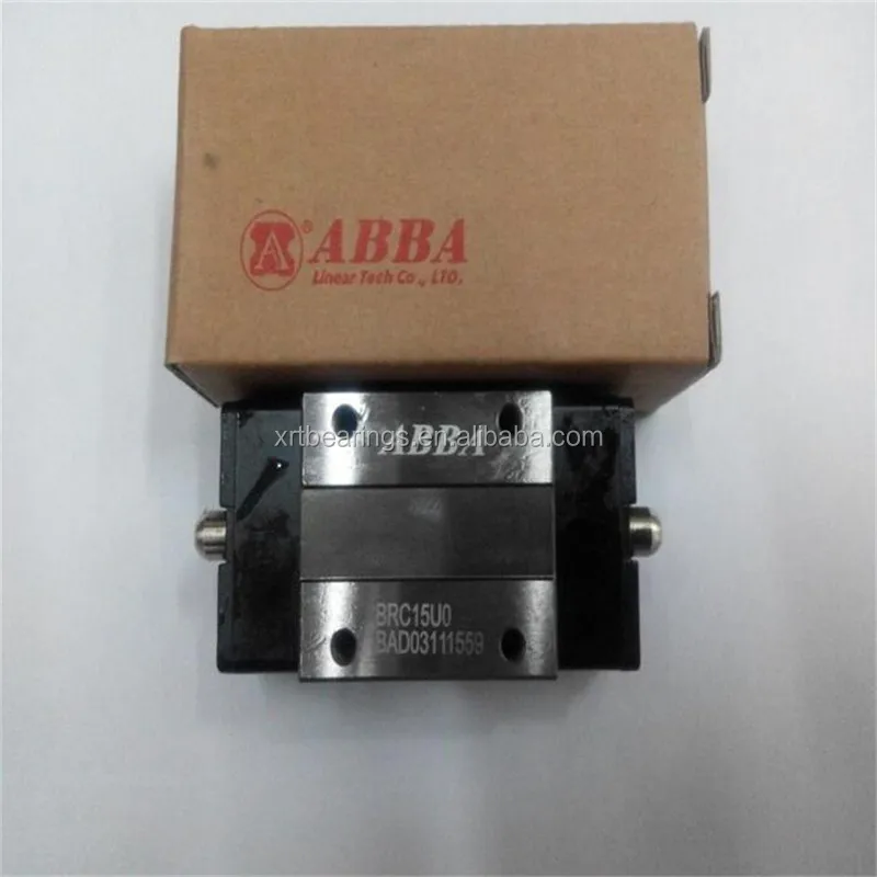 Original Taiwan ABBA Linear Guide Block Rail BRC15U0 BRC15UO