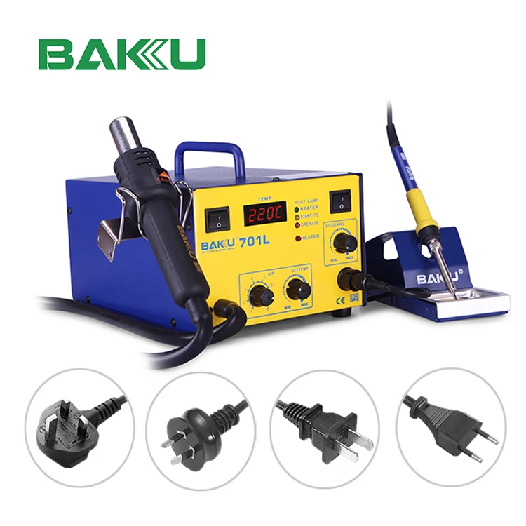 Multifunctional Smartphone Tools Mobile Set Soldering Station Gun with High Quality BK-701L