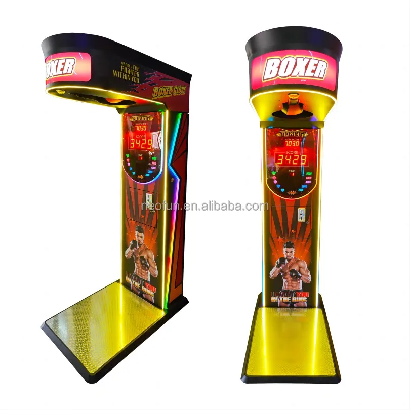 Neofuns New Design Onepunch Punching Machine Electronic Coin