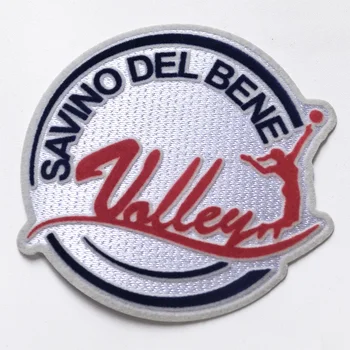 High Quality Wholesale Custom Brand Name Logo 3D Flock Tatami Repair Iron on Patches for Sports Garment