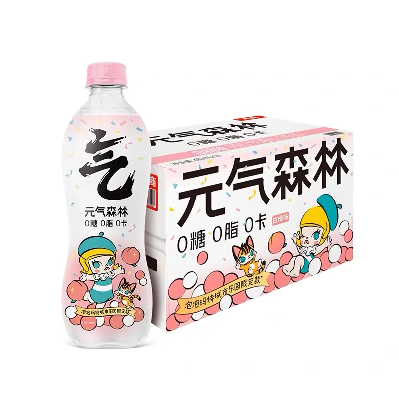 Yuanqiフォレストホワイトピーチフレーバースパークリング