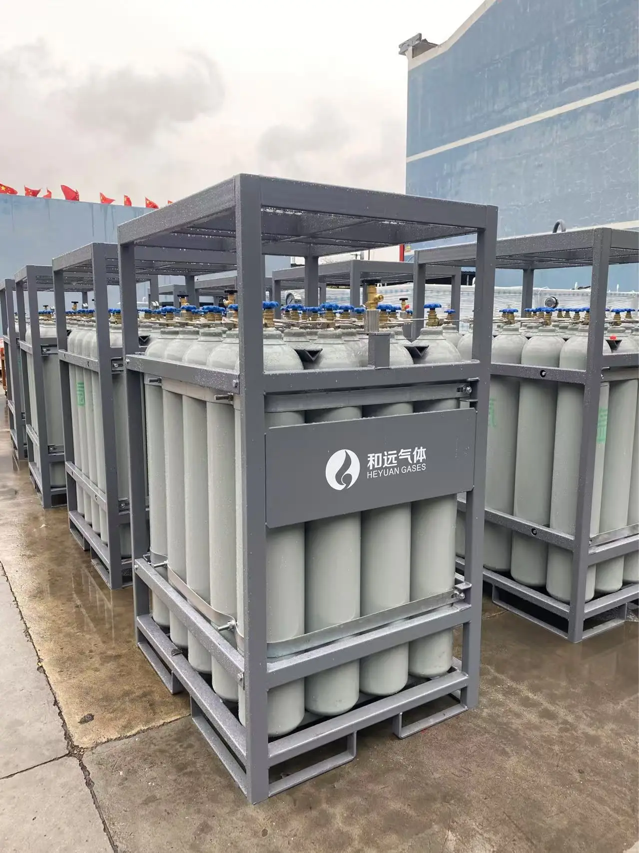 DOT TPED Certified Industrial Gas Cylinders for Nitrogen Oxygen Argon ...