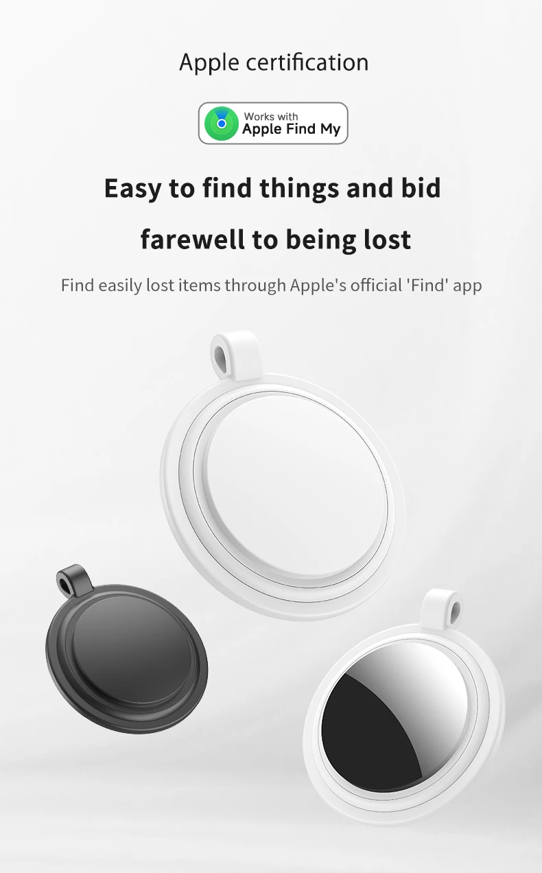 New Arrivals Mfi Certified Gps Antilost Tracker Smart Find My Tag Airtag Tracker Locator Finder