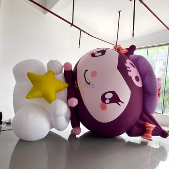 Custom Cartoon Character Mascot Inflatable Kuromi Model for Decoration