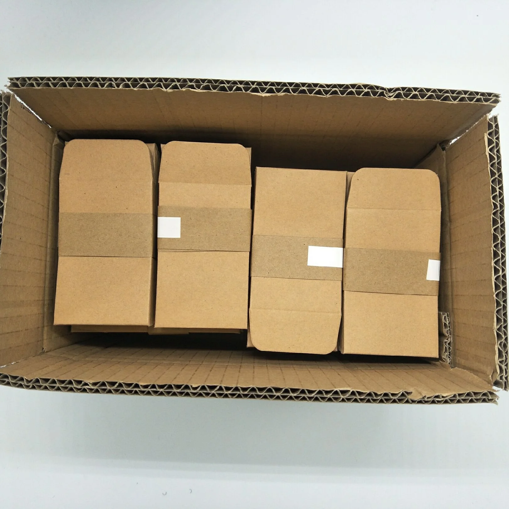 100 Stück Kraftpapier-Umschläge 16,5x10cm Braun | Für Münzen, Samen, Süßigkeiten | Wiederverschließbar