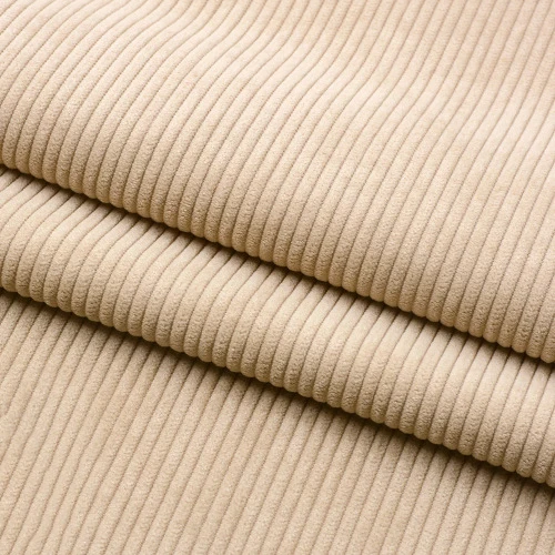 100% 涤纶灯芯绒面料天鹅绒条法兰绒服装面料衬衫夹克裤子沙发套布