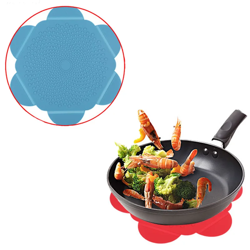 Multipurpose Collapsible Silicone Microwave Cover Oil Proof Splash
