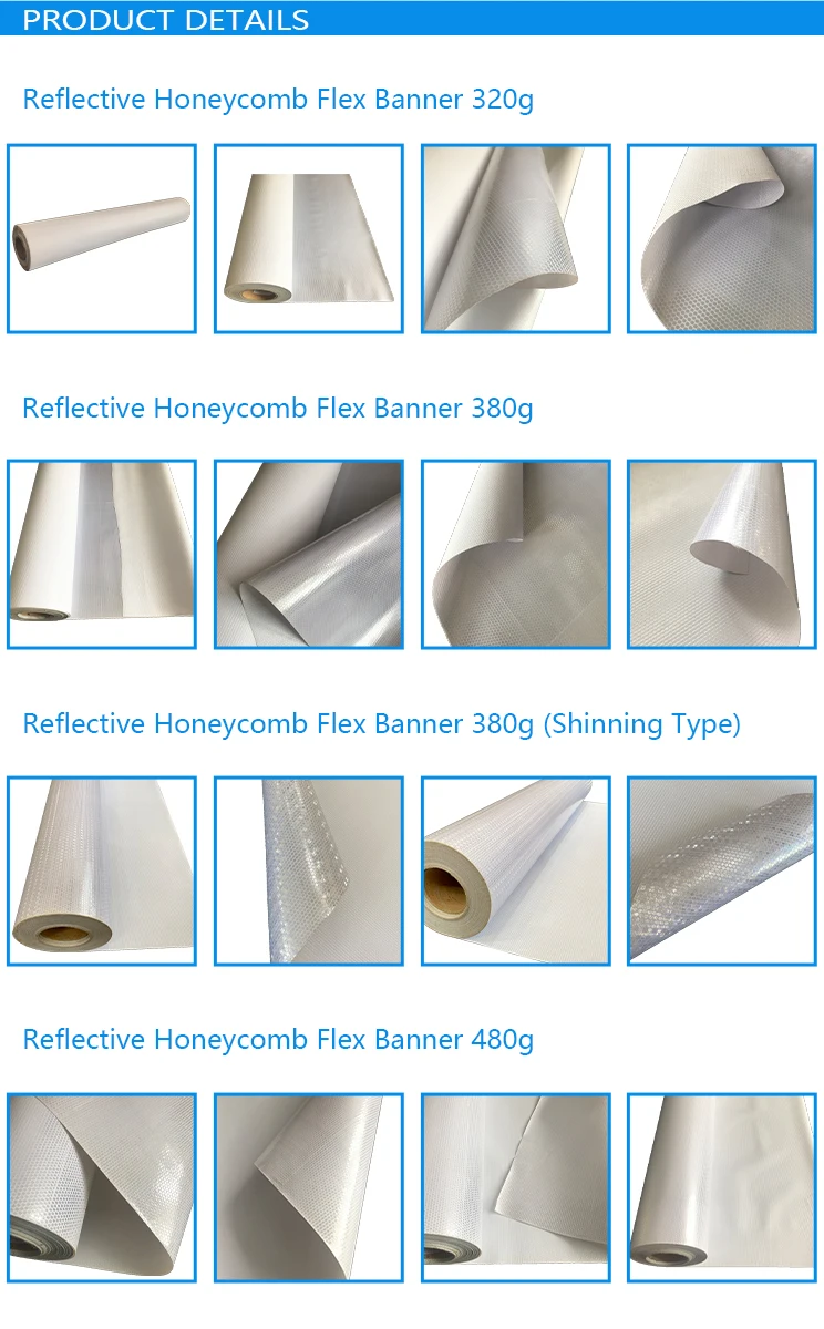 Reflective Banner Material for Advertising