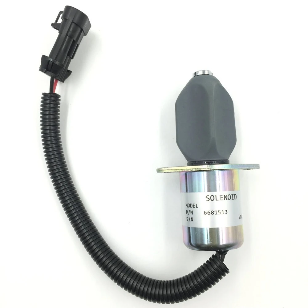 IZUMI Stop Solenoid 6681513 for Bobcat 743 751 753 763 773 Standard Size