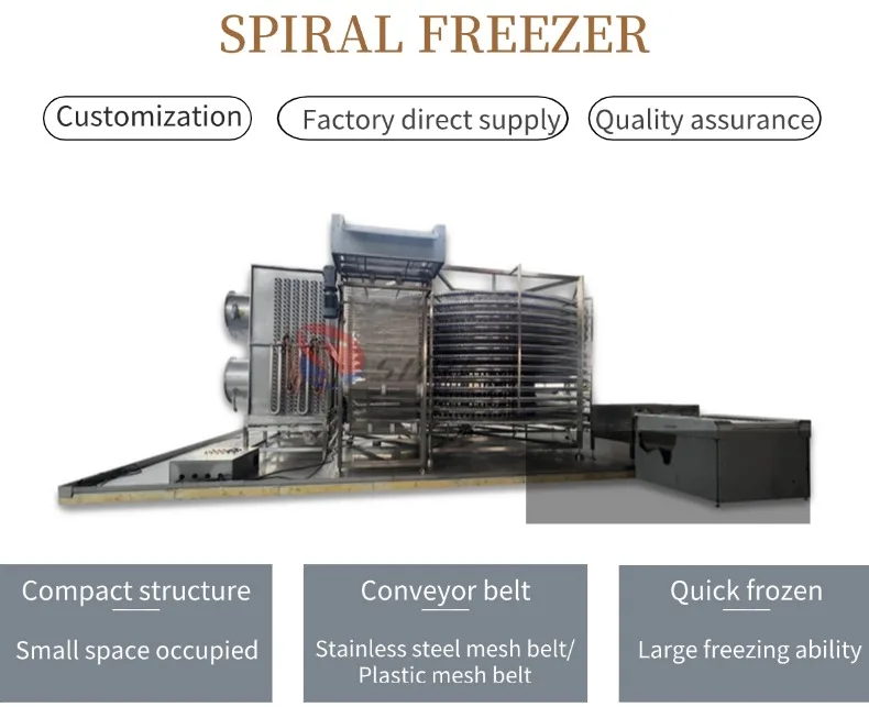 Spiral Freezer, 1 Year - detail 2