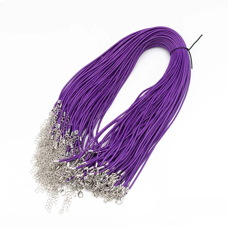 2022 New Arrival Best Sale Adjustable Black Rope Wire Thread Cord Chain