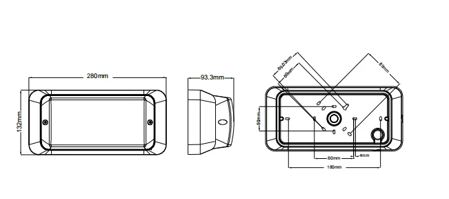 PDLUX PD-LED2045 датчик движения на батарейках светодиодный свет 5 8 ГГц радар допплер СВЧ Индукционная лампа