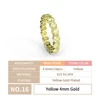 Yellow 4mm Gold