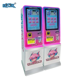 Indoor Bill Coin Exchange Machines Automatic Token Coin Changer Vending Machine