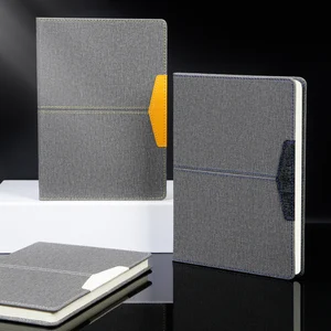 High - End Simple Notebook for Students and Business Personnel with 196 Pages Wholesale A5 Fabric Notebook