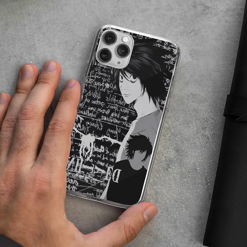 Anime Cases For Iphone 7 12mini 11 Pro 13 Pro Max Soft Cases Customize Logo For Samsung Galaxy Note 13 Cases Buy Death Note Phone Cover For Iphone 13 Pro Max