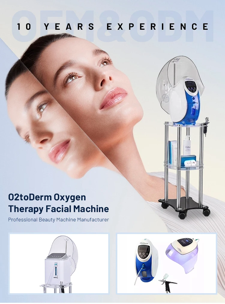 98% O2toderm Oxygen Facial Machine - Enhance Your Skincare