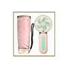 Pink(Mini Umbrella + Fan)