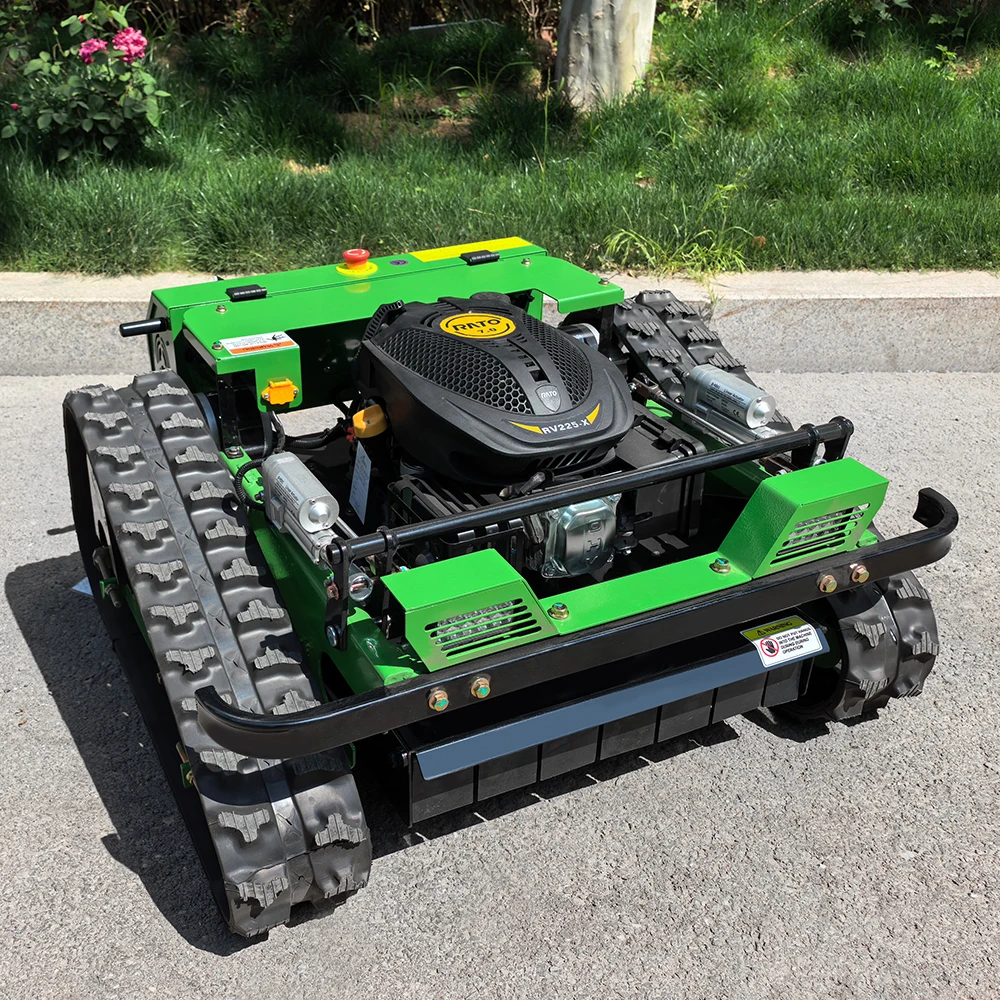 Tosaerba Remote Control Slope Walk Behind Sickle Bar Self Propelled Weed Lawn Mower Machine
