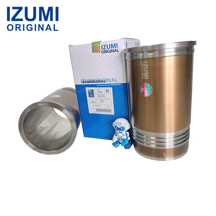 IZUMI ORIGINAL C15 2w6000 Cylinder Liner Liner 2w6000 1979322 197-9322 F Engine 3406 3406e C15 Oem - Auto Parts For Caterpillar