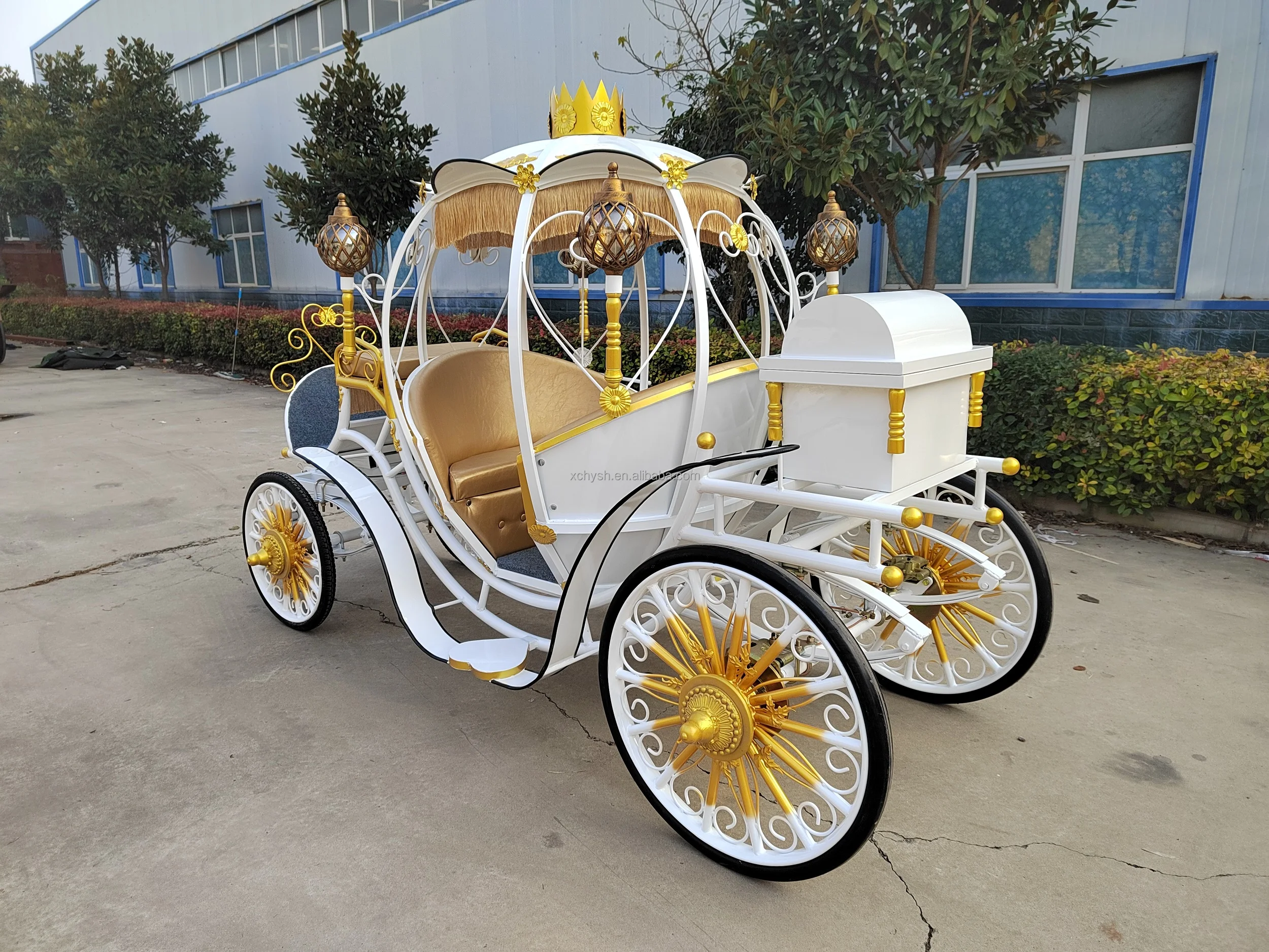2022 New Design Factory Price Luxury Electric Carriage/royal Horse