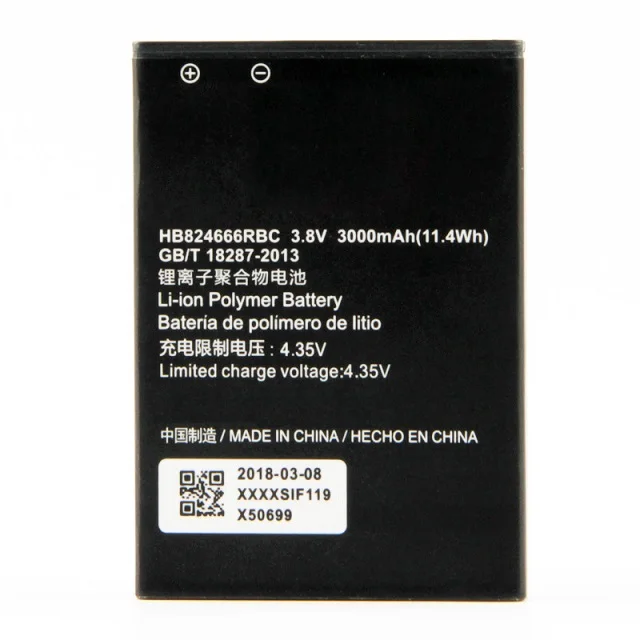Huawei Backup Battery For Router Alibaba.com: Huawei HB824666RBC battery 3.8V 3000mAh for E5577 router ...