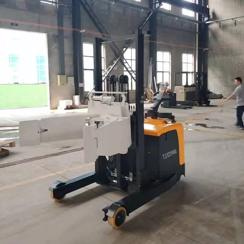 Lifting Stacker Used to Roll Paper Gripper Forklift with Rotating Clamp