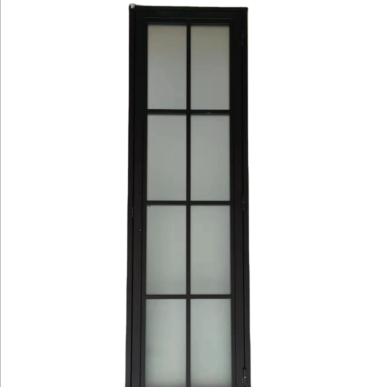 Galvanized Steel Glass Door Interior Glass Hinge Swing Door, View