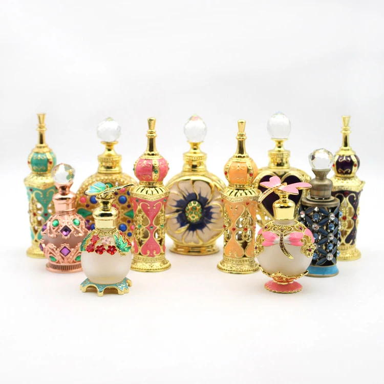3ml 8ml 10ml 15ml 15ml Refillable Arabian Dubai Style Oud Perfume Arabic Perfume Oil Bottles