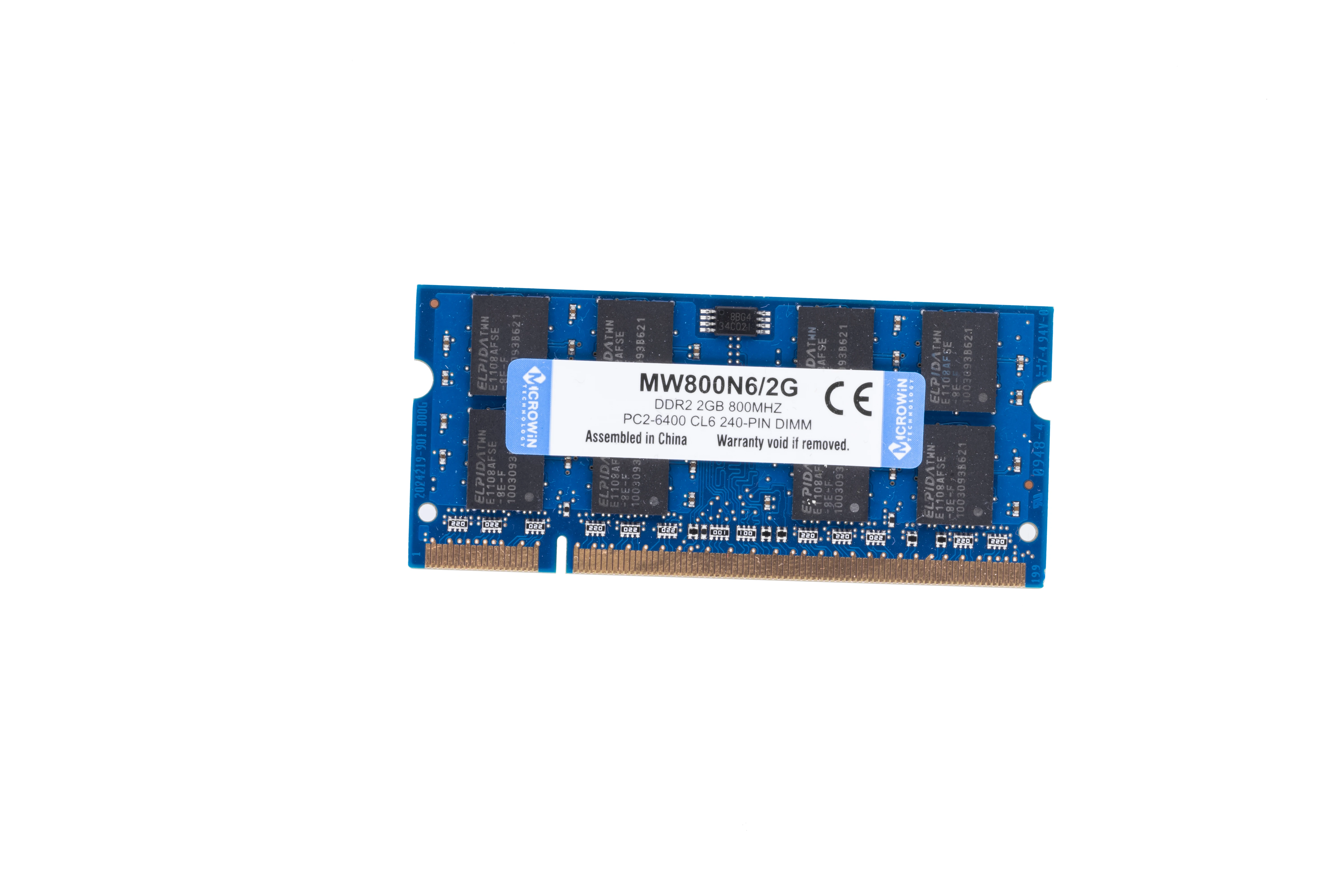 2GB DDR2 RAM Memory for Laptop OEM Compatible