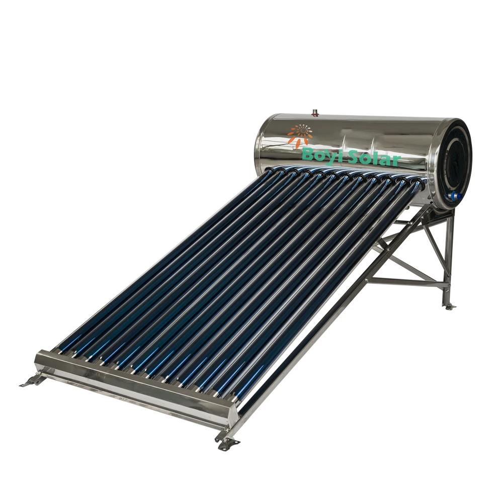 non-pressure solar water heater glass tube power system
