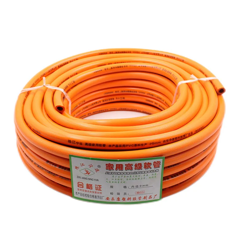 High Quality Pvc High Pressure Lpg Gas Hose Multilayer Yellow Pipe 9