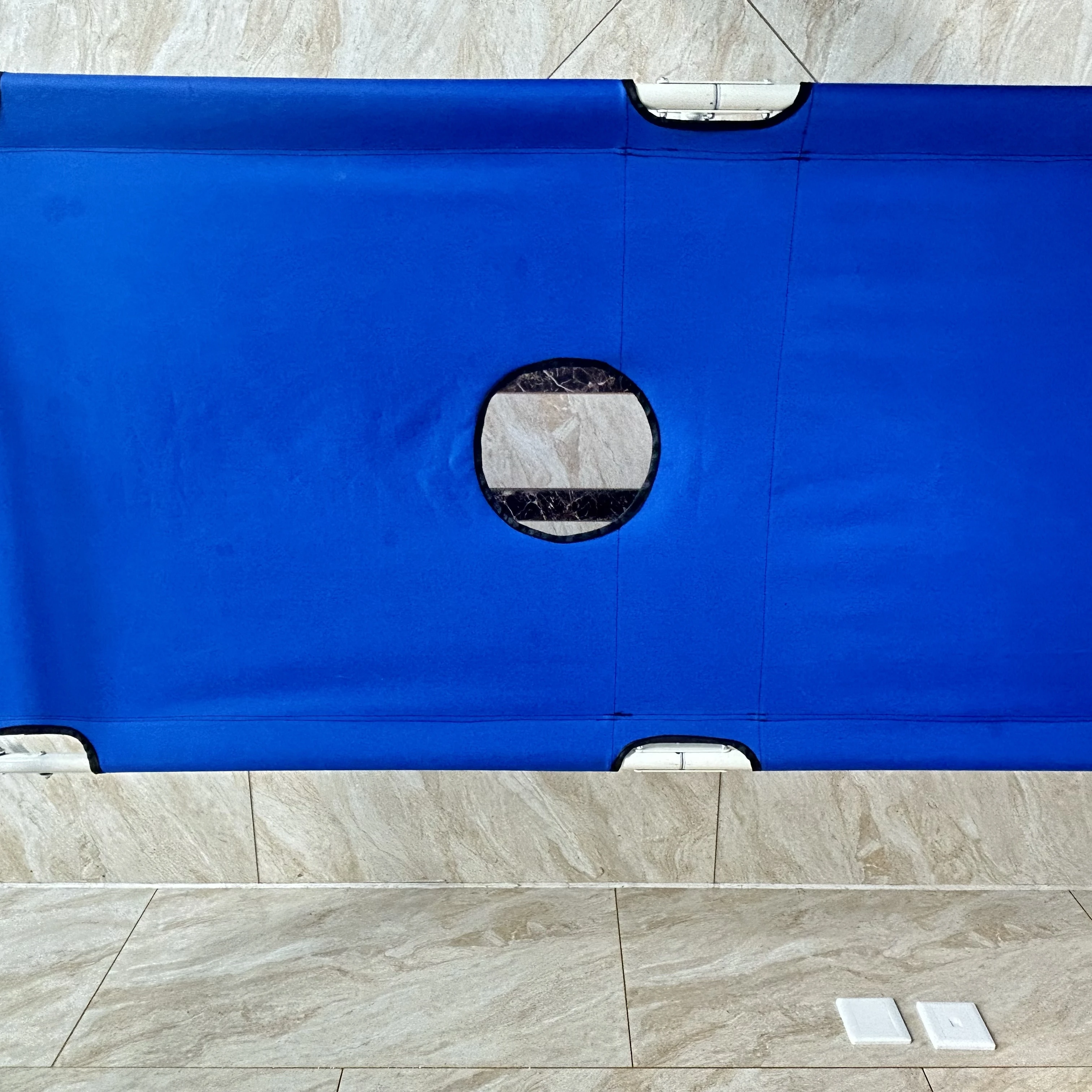 Factory Direct Double Waterproof Oxford Cloth Folding Medical Bed Adult Treatment Bed Cholera Pestis Military Hospital Bed