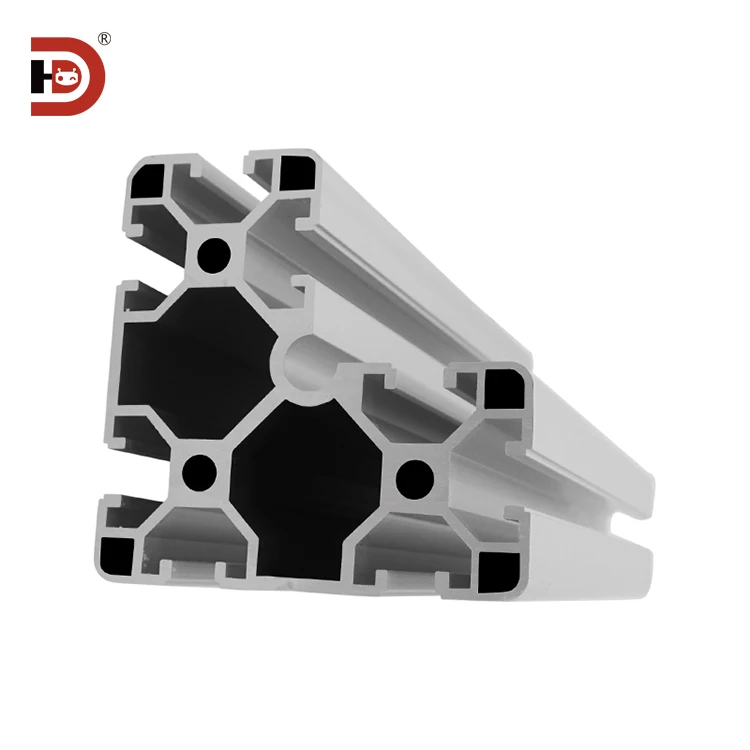 8840L Industrial Extruded Aluminum Profile 8080 Corner 8080 Aluminum Alloy Profile details