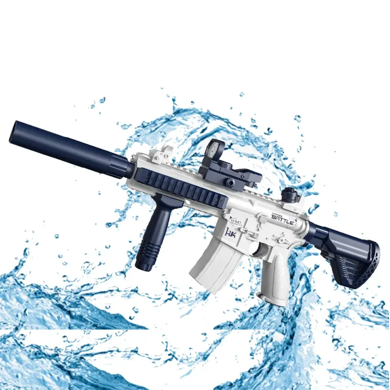 Automatic Large Garden Water Gun Electric M416 Realistic Water Gun For ...