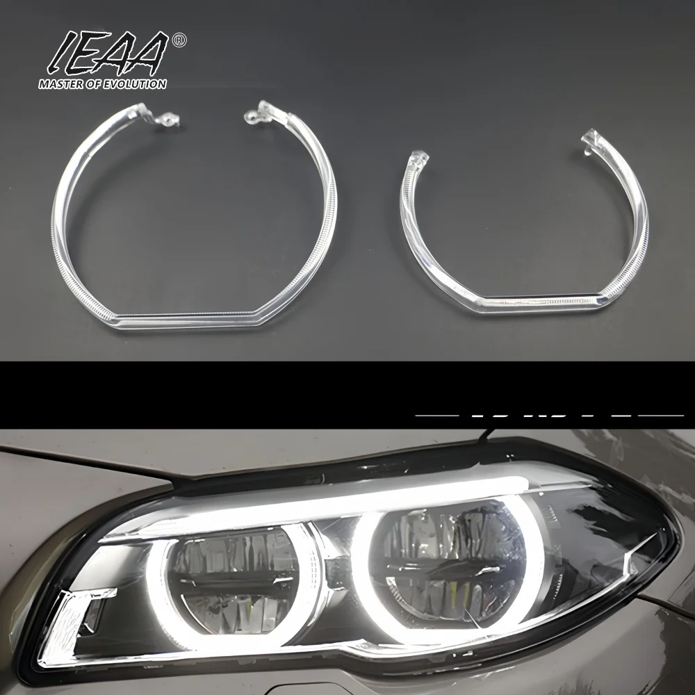 LED-DRL-lichtring geleiderstrook voor BMW 5-serie F10 F18 2011-2017 hoge configuratie LED-koplamp dagrijlicht