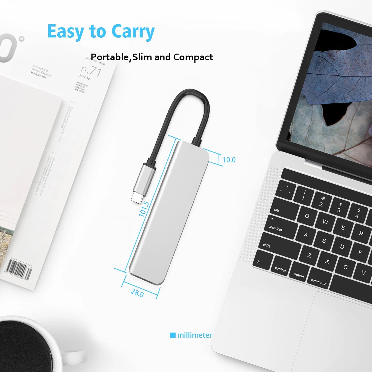 5 In 1 Multiport Typec Usb C 3.0 Hub Docking Station Multiport Adapter