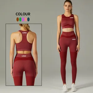 Hot Selling Seamless Sports Bra Custom Logo