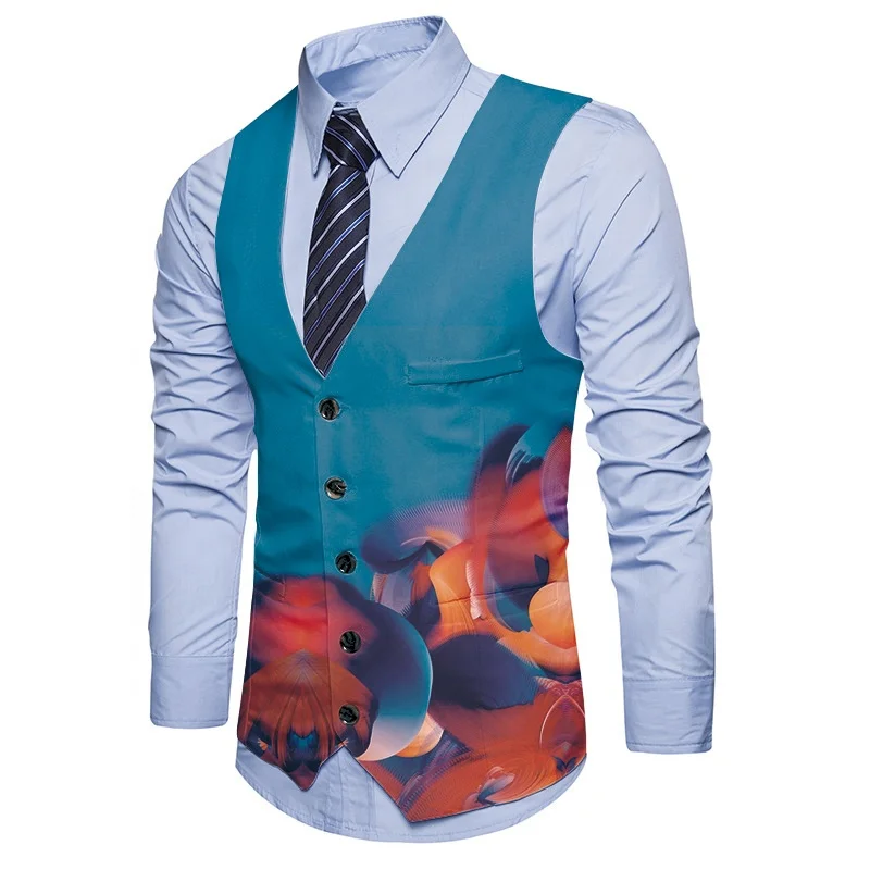 Designer Plus Size Mens Vests Waistcoats Mens Suit Vest Business Formal  Dress Waistcoat Slim Fit Vest for Men for Suit or Tuxedo