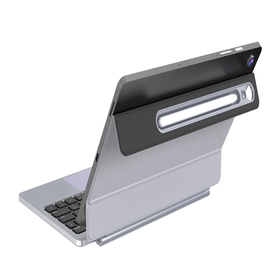 Wholesale High Quality Magic Keyboard Case for Samsung S9 11/13inch with pencil slot and Display Screen Laudtec